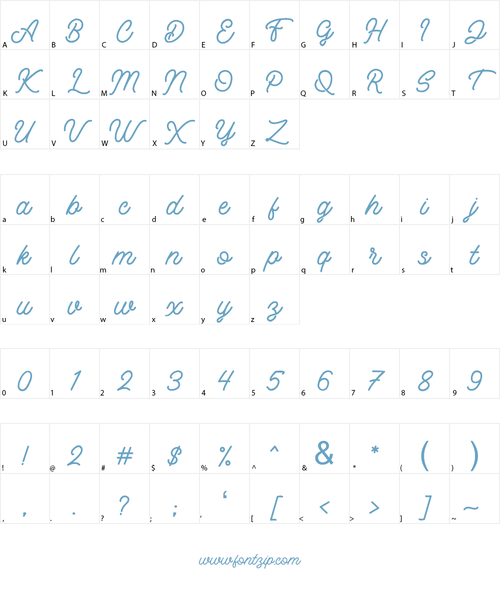 Retrology DEMO Font Character